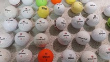 21 Wilson golf balls - various