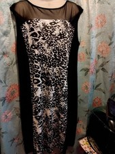 Size 20 Roman Dress. Black &