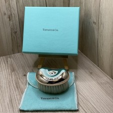 Tiffany & Co. Elsa Peretti 925 Sterling Silver Bean Baby Brush, English Hallmark