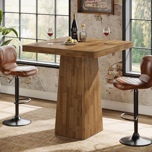 Square bar table - square,