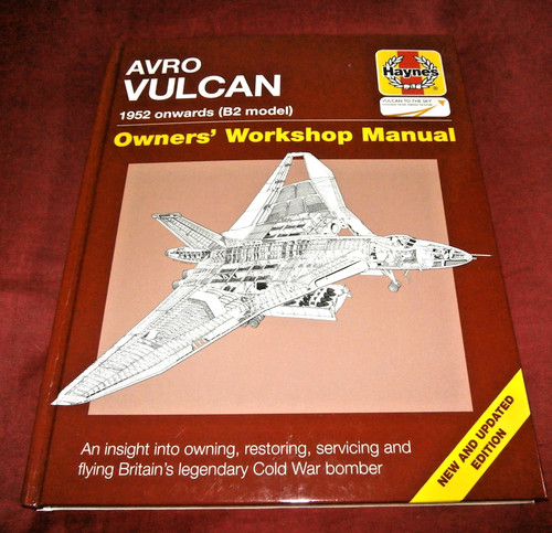 Avro vulcan owner s - avro, (b2