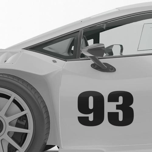 Custom die cut autocross - cut,
