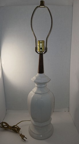 Mcm vintage teak walnut - teak, white
