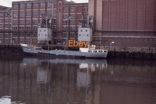 35mm Slide - Cargo Ship Claus Luhrs By  Baltic Flour Mills, Newcastle, 1970s