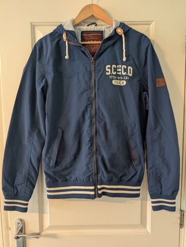 Soulcal mens blue zip - &,