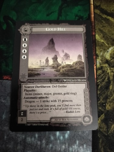 Middle earth ccg tcg gold - ccg,