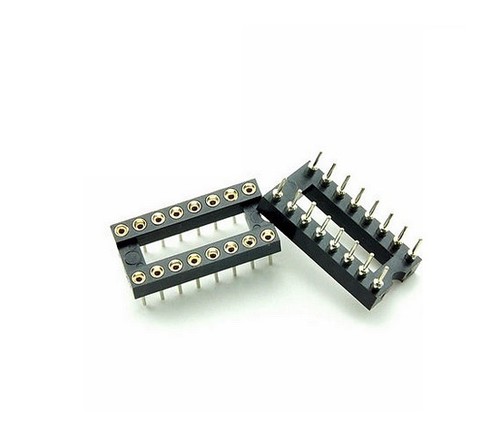 10pcs 16pin dip sip - 10pcs, round