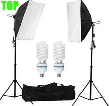 TOP 2X 150W Softbox Lighting