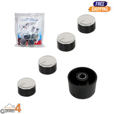 4x BAUMATIC Oven Knobs Short