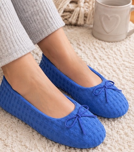 Womens blue waffle - tu,