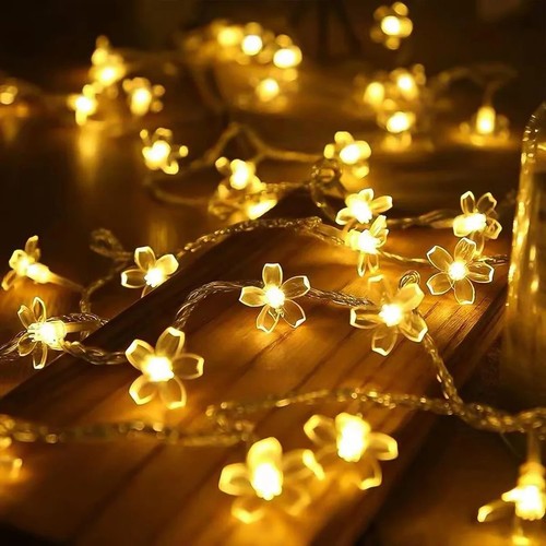 Flower shaped led fairy string - led,