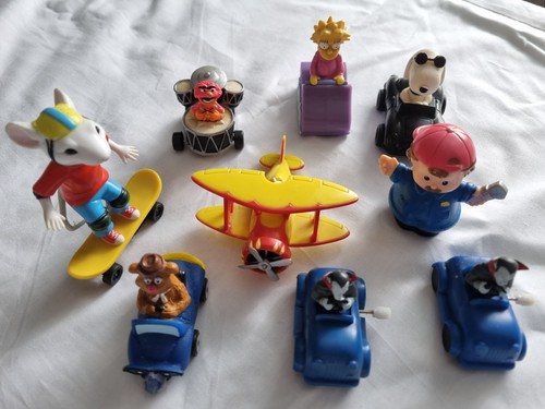 Assorted toys including - toys,
