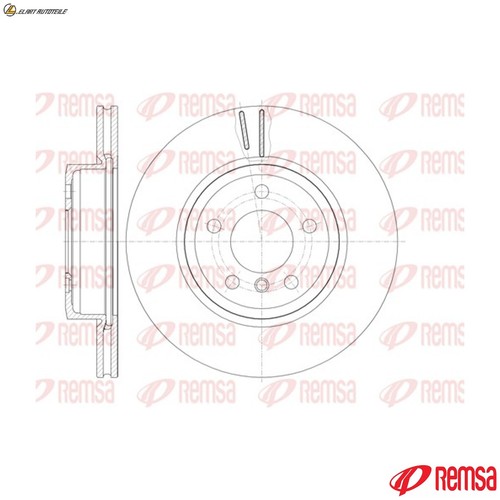 Brake discs 6978 for bmw - discs, 6978.10