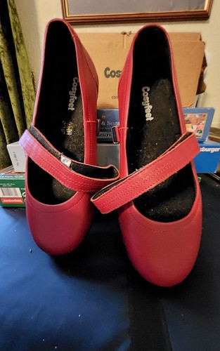 Cosyfeet red shoes mary - cosyfeet,