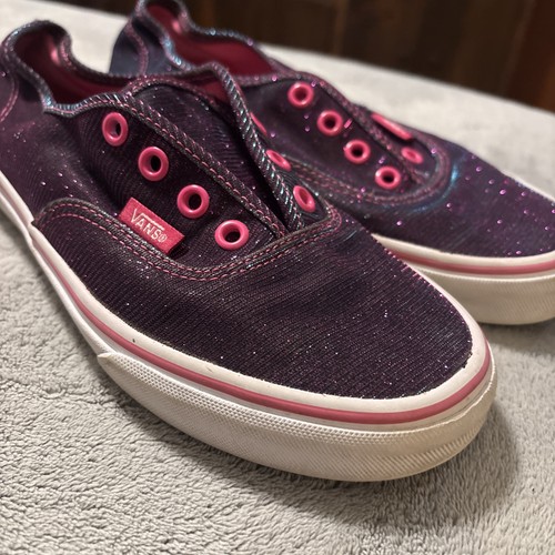 Vans authentic magenta shimmer - vans,