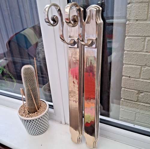 Vintage solid brass - brass, coat