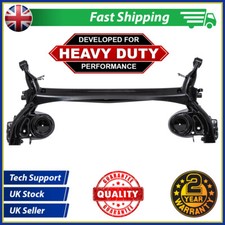 HEAVY DUTY Rear Axle for Fiat 500 07-15 Disc Brakes 4mm Thick spring pan