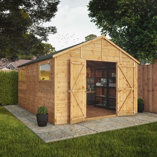 14x10 wooden garden - 14x10, shed