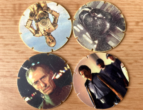 Vintage walkers pogs - vintage,
