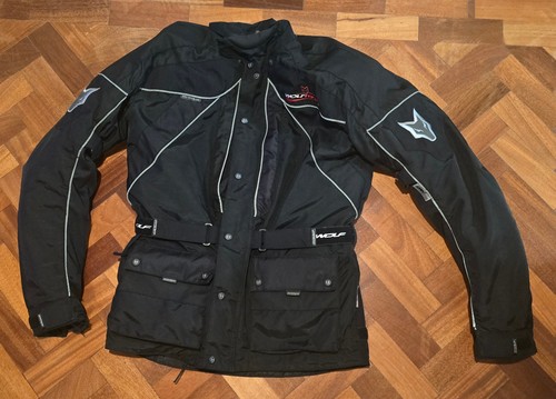 Wolf mens black - black, motorcycle
