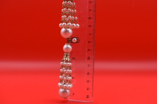 Vintage goldtone faux pearl - vintage,