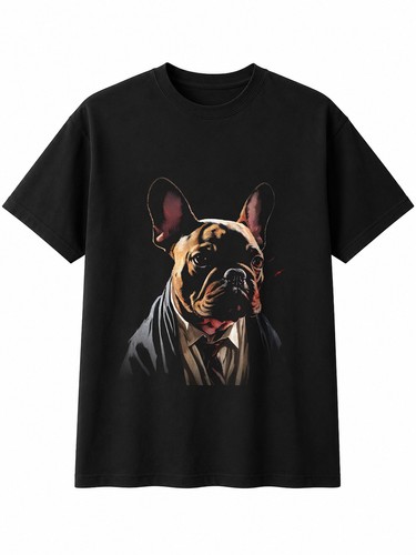 Anime french bulldog torn dog - anime,
