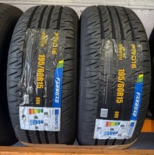 2x 195/60R15 BUDGET TYRES