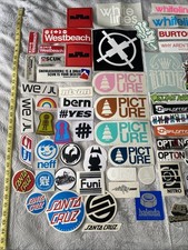 Snowboard Stickers Pack of 77