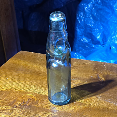 Blue clear glass codd - glass, style