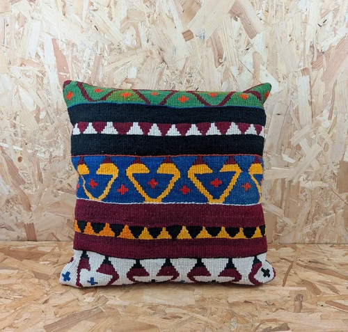 Turkish kilim cushion heavy - cushion,