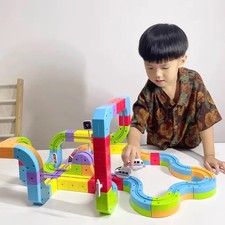 Children's Magnetic Track Toy