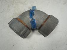 George Fischer  1 1/4 (Inch & Quarter) Galvanised Steel Elbow