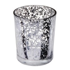 Glass Tea Light Candle Holder