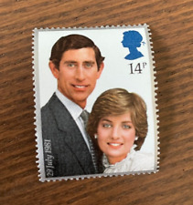 14p Prince Charles & Princess