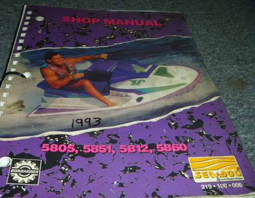 1993 bombardier sea doo - 1993, sea-doo
