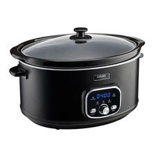 Cooks Professional Digital Slow Cooker 6.5 Litre Lid & Removable Ceramic Bowl