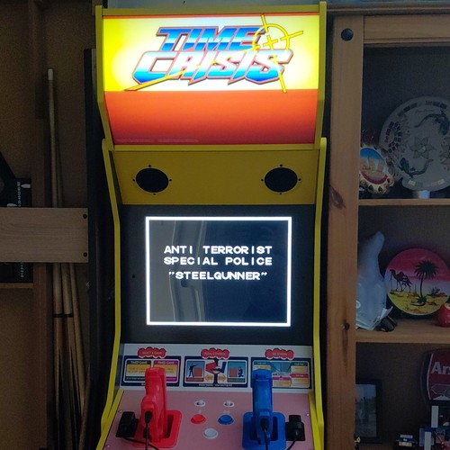 Time crisis upright arcade - time,