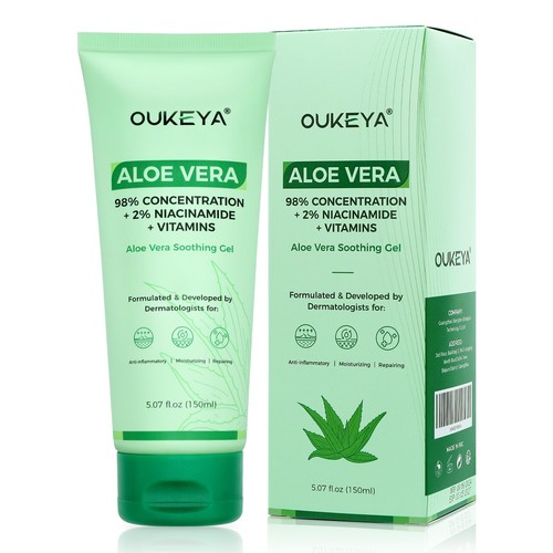 Oukeya organic aloe - aloe, gel