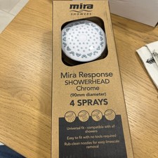 Mira 2.1605.106 Response 4-Spray Shower Head - Chrome brand new boxed 