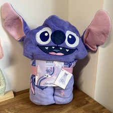 Disney Stitch Hooded Throw