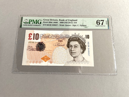 Great britain pounds - 10, p-389d