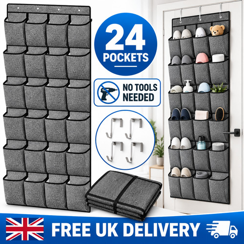 Pocket over door shoe - 24,