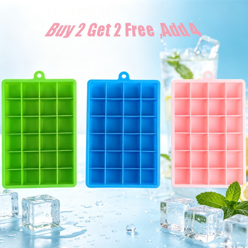 Silicone ice cube mold - mold, easy