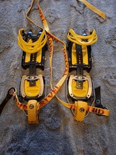 Grivel G10 New Matic Evo Crampons with Antiball Plates. Winter Mountaineering.