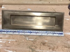 RECLAIMED BRASS REEDED LETTER