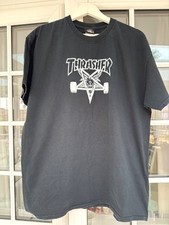 Thrasher skateboarding Mens size XL black t shirt