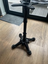 black premium cast iron table