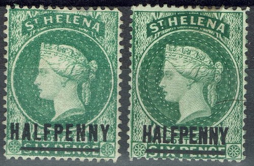 Helena 1884 halfpenny - qv,
