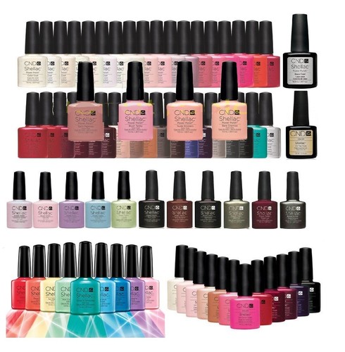 Cnd shellac nail gel - cnd,