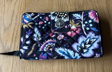 Vera Bradley Quilted Floral Purse Wallet 